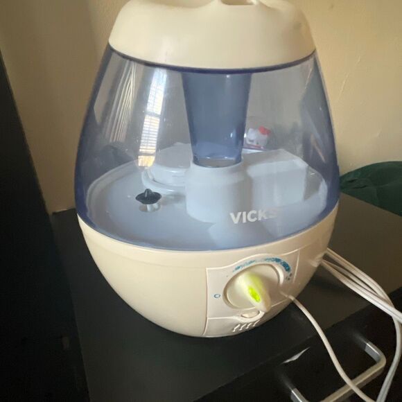 Vick’s mini humidifier 0.5 gallon filter free cool mist ultra quiet tested works - Picture 10 of 11
